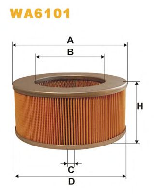 WIX FILTERS wa6101 -  Воздушный фильтр